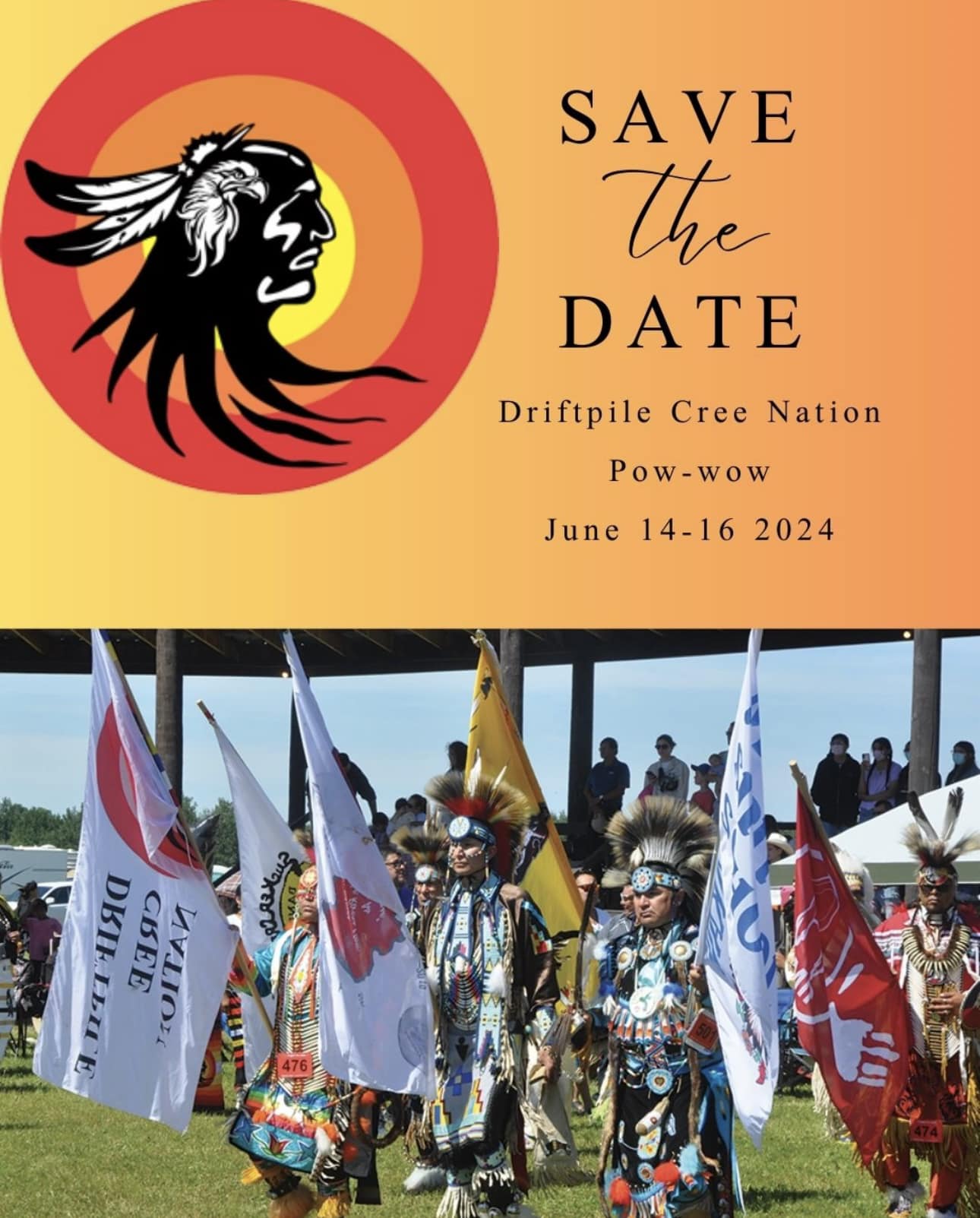 Save the date Driftpile Cree Nation Powwow 2024